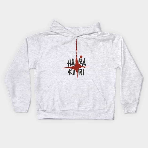 Hara Kiri movie design Kids Hoodie by Alexventura